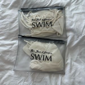 FL&L white swimsuit